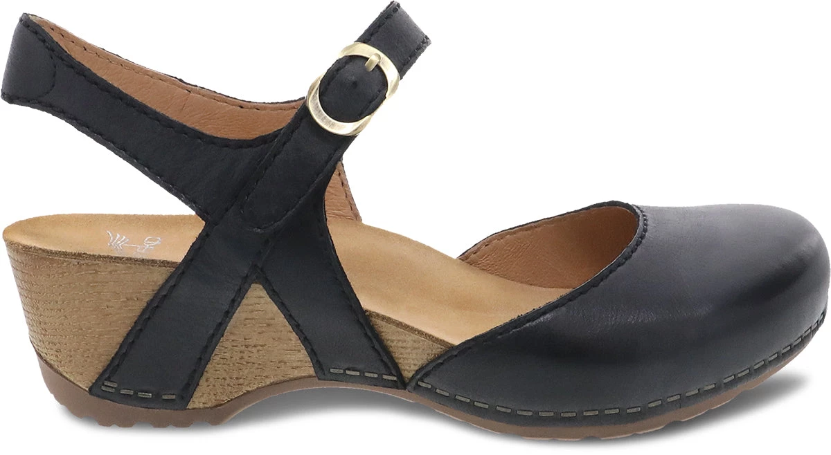 'Dansko' Women's Tiffani - Black Milled Burnished 3 'Dansko' Women's Tiffani - Black Milled Burnished
