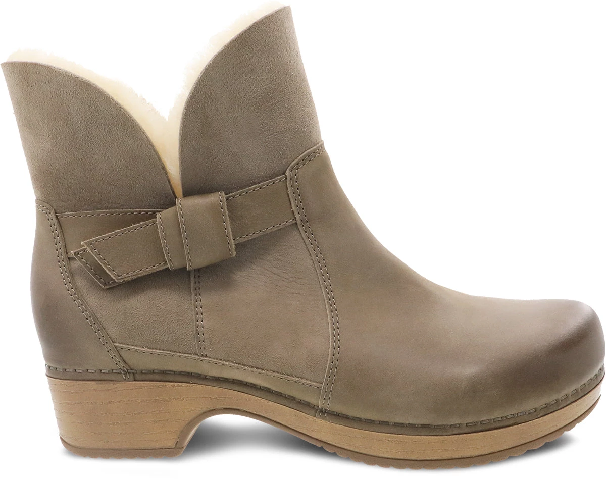 'Dansko' Women's Bessie - Taupe Burnished Nubuck 3 'Dansko' Women's Bessie - Taupe Burnished Nubuck