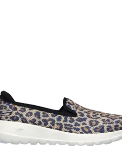 'Skechers' Women's GOwalk Joy Fiery Slip On - Leopard