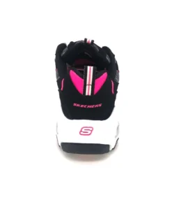 'Skechers' Women's D'Lites Me Time - Black / Hot Pink