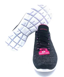 'Skechers' Women's Summits Quick Getaway - Black / Pink