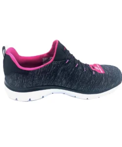 'Skechers' Women's Summits Quick Getaway - Black / Pink