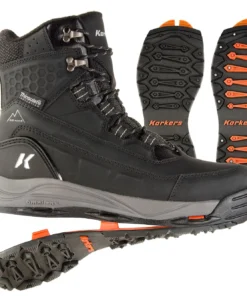 KORKER'S PRODUCTS, LLC Men Snowmageddon Boot With SnowTrac / IceTrac Soles - Black 17 KORKER'S PRODUCTS, LLC Men Snowmageddon Boot With SnowTrac / IceTrac Soles - Black