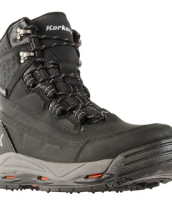 KORKER'S PRODUCTS, LLC Men Snowmageddon Boot With SnowTrac / IceTrac Soles - Black