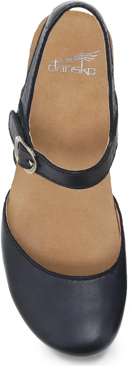 'Dansko' Women's Tiffani - Black Milled Burnished 4 'Dansko' Women's Tiffani - Black Milled Burnished
