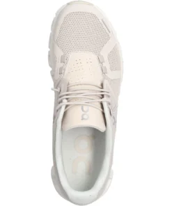 'On Running' Women's Cloud 5 - Pearl / White