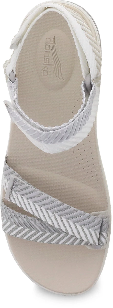 'Dansko' Women's Racquel - Sand Herringbone Webbing 4 'Dansko' Women's Racquel - Sand Herringbone Webbing