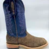 Fenoglio Boots 'Fenoglio' Men's 12" Cape Buffalo Western Square Toe - Tan / Blue 1 Fenoglio Boots 'Fenoglio' Men's 12" Cape Buffalo Western Square Toe - Tan / Blue