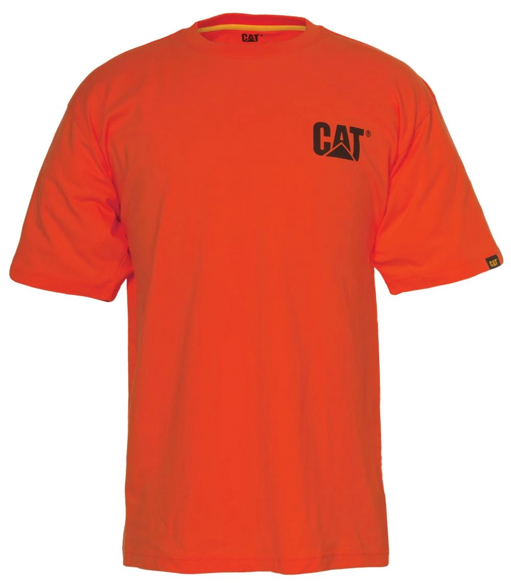 'Caterpillar' Men's Trademark Tee - Adobe Orange 3 'Caterpillar' Men's Trademark Tee - Adobe Orange