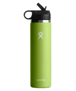 Gear 'Hydro Flask' 24 Oz. Wide Mouth W/Flex Straw Lid - Seagrass
