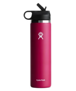 Gear 'Hydro Flask' 24 Oz. Wide Mouth W/Flex Straw Lid - Snapper
