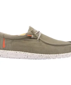 HEY DUDE 'He Dude' Men's Wally Washed - Kalamata