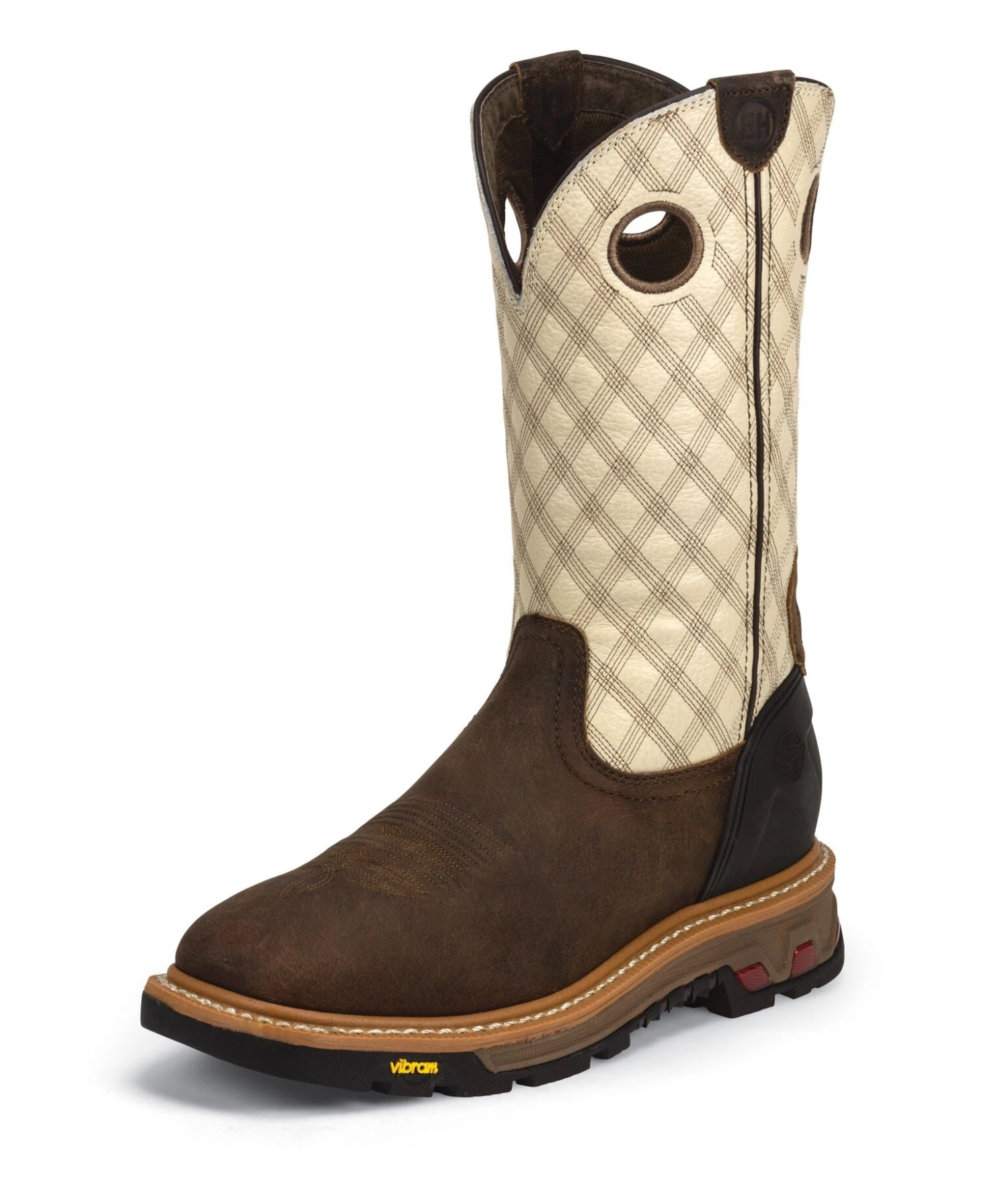 Justin Brands Roughneck - Tan Cedar / Two Tone Bone Men 3 Justin Brands Roughneck - Tan Cedar / Two Tone Bone Men