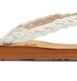 'Roxy' Women's Lorraine Braid Sandal - White