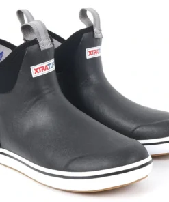 'Xtratuf' Men's 6" Ankle SR WP Deck Boot - Black