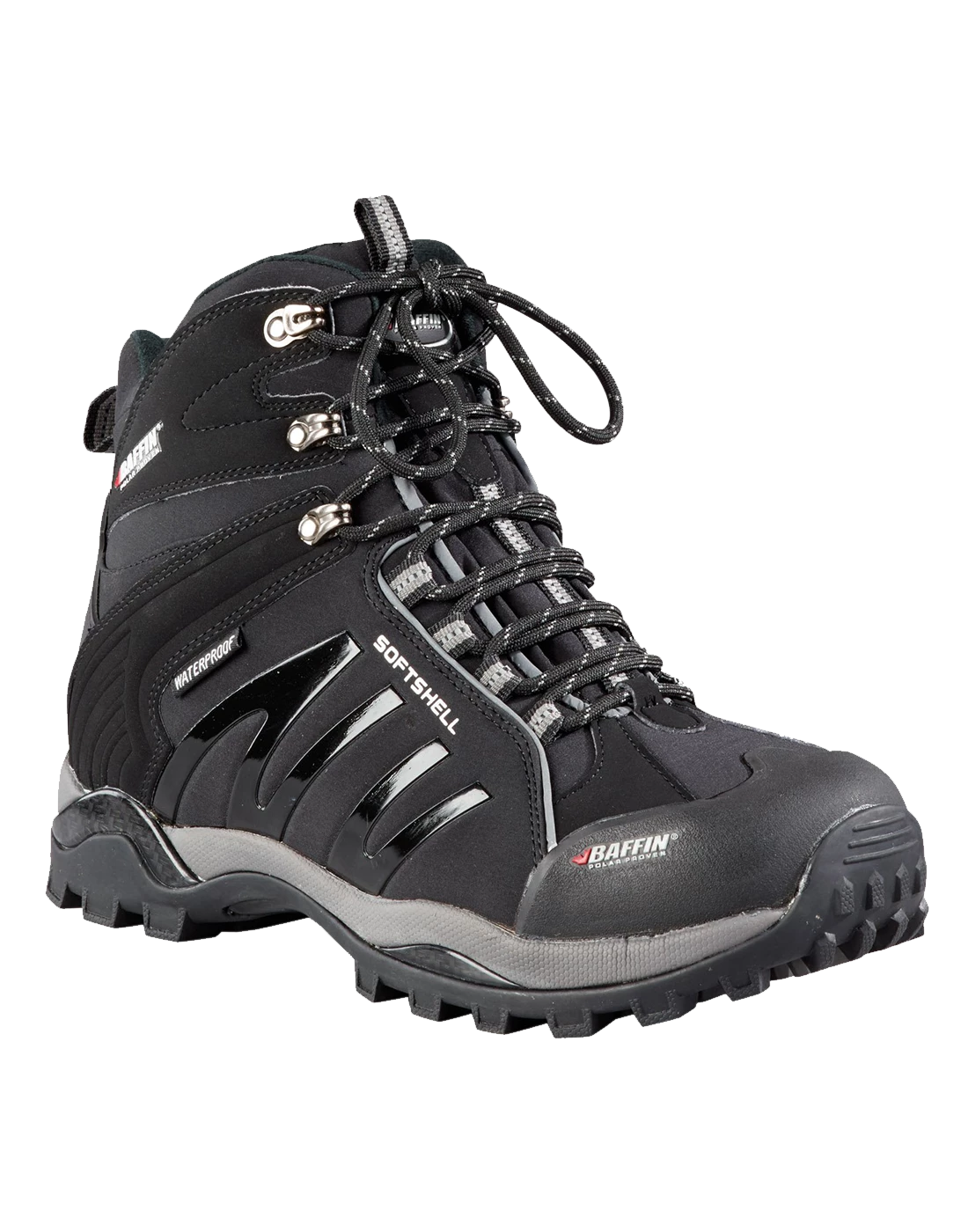Baffin, Inc 'Baffin' Men's 6" Zone Insulated WP Winter Hiker - Black / White 3 Baffin, Inc 'Baffin' Men's 6" Zone Insulated WP Winter Hiker - Black / White